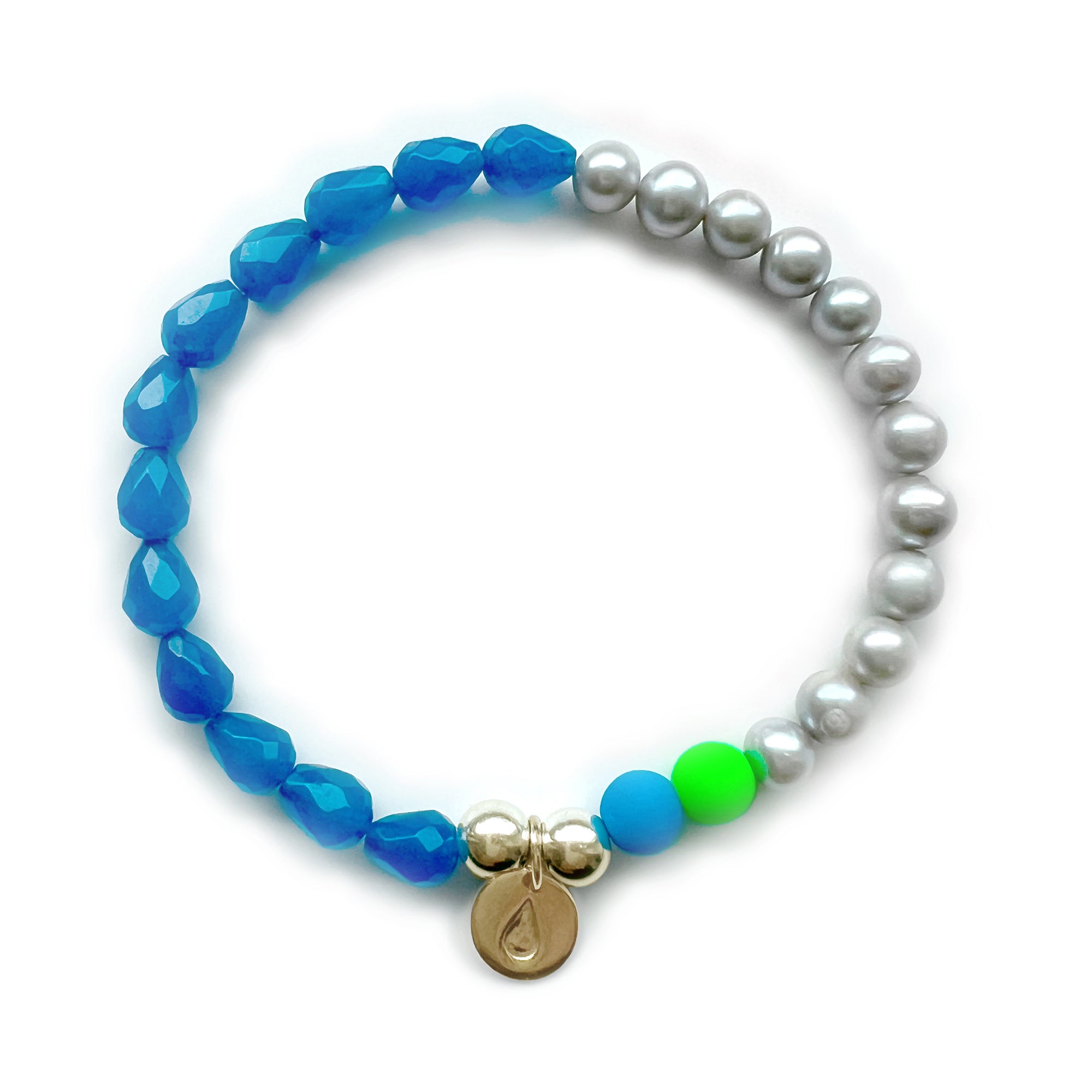 Bracelet Sky Blue Jade