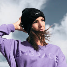 Lade das Bild in den Galerie-Viewer, schwarze Strickmütze