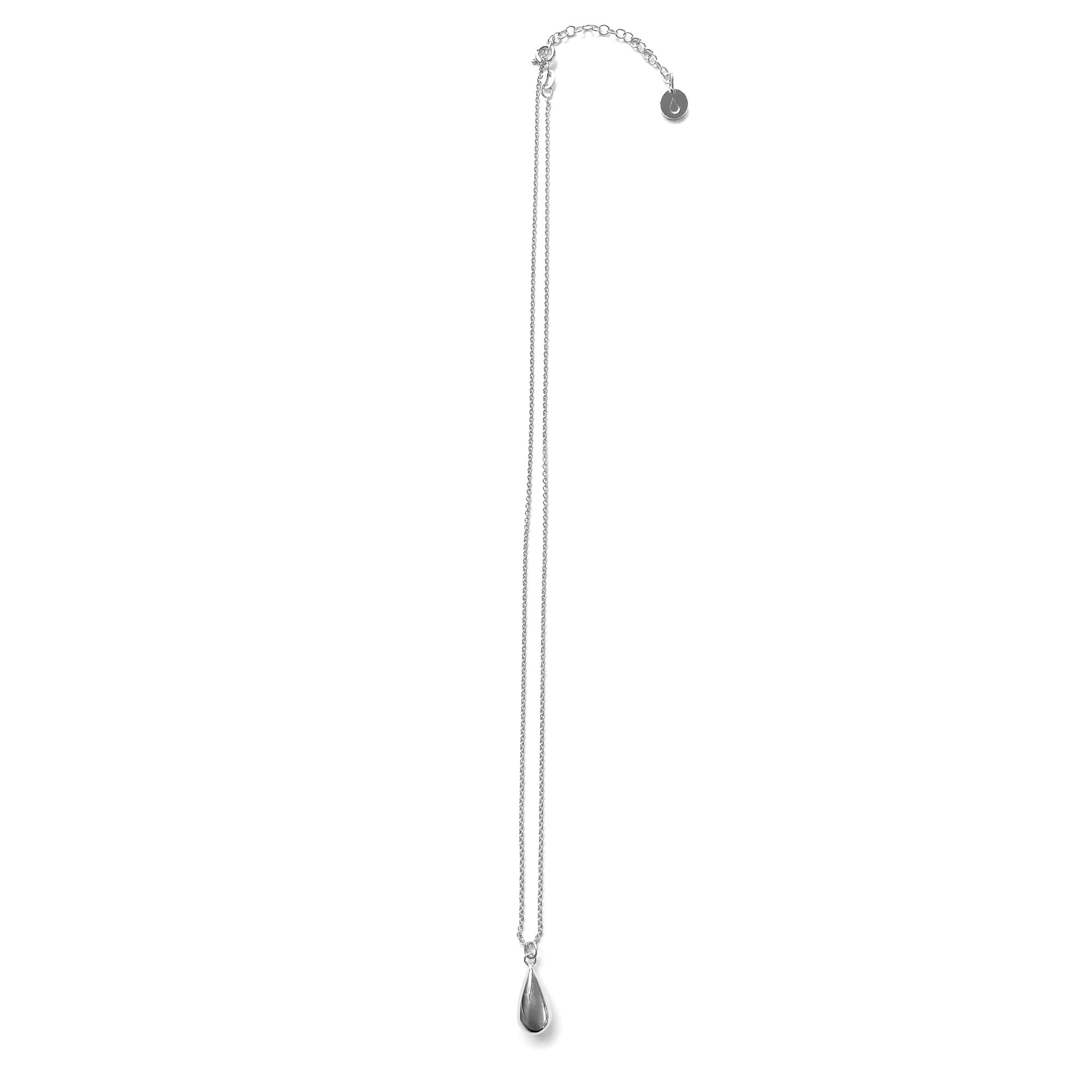 Necklace Silver Drop