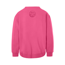 Lade das Bild in den Galerie-Viewer, Sweatshirt pink Biobaumwolle Stickerei
