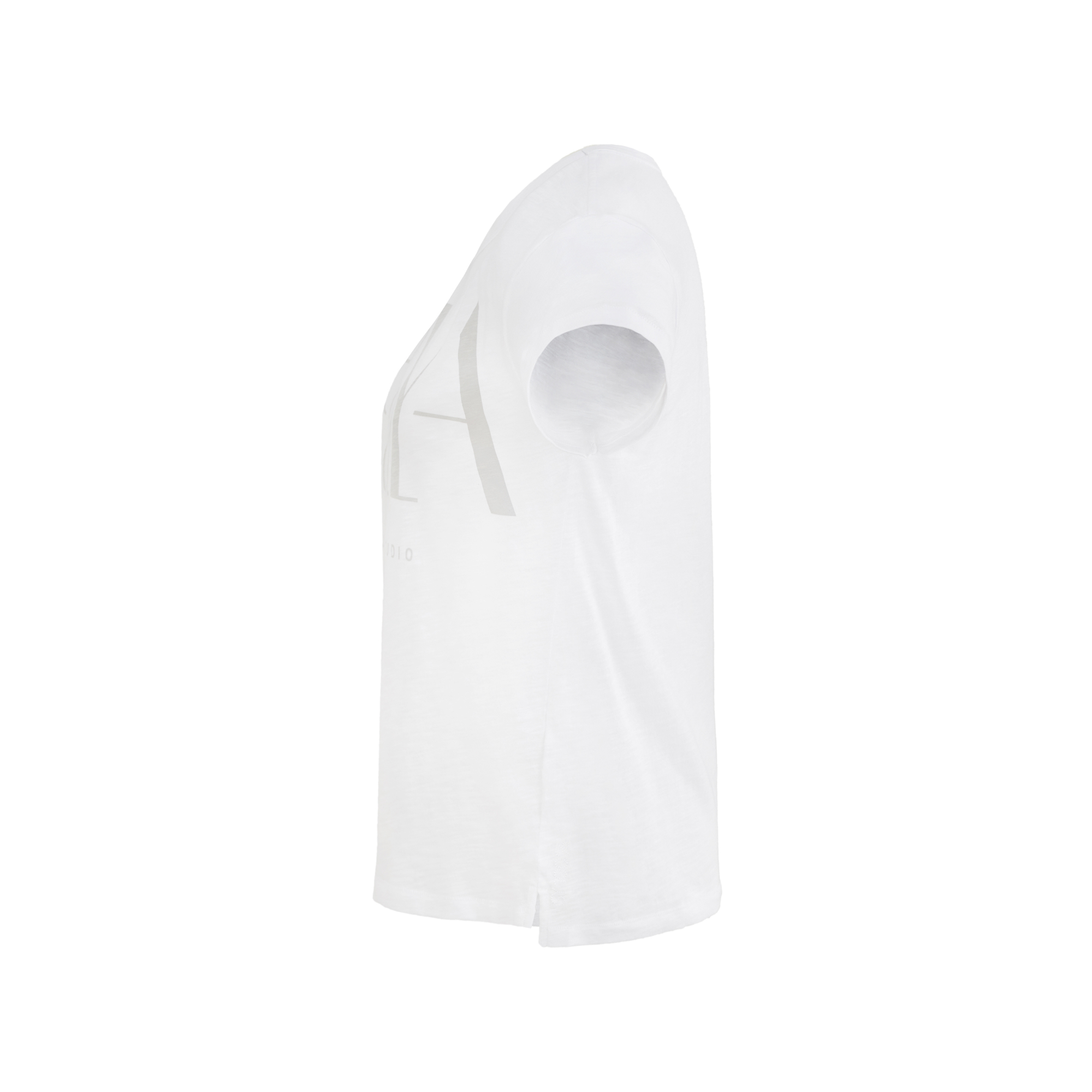 weißes T-Shirt aus Organic Cotton mit Druck